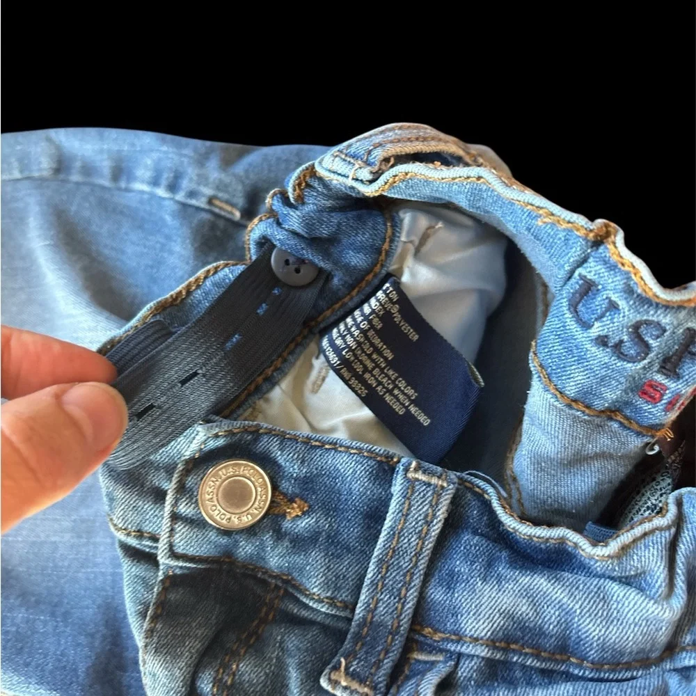 🌞U.S. Polo Assn. Kids Denim Blue Shorts